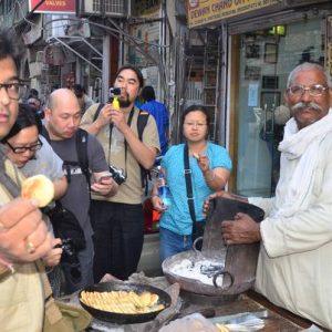 food tour in Delhi with local guide showing safe street food experience for travelers