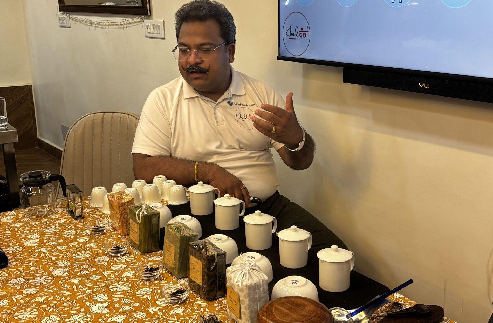 Indian Tea tasting